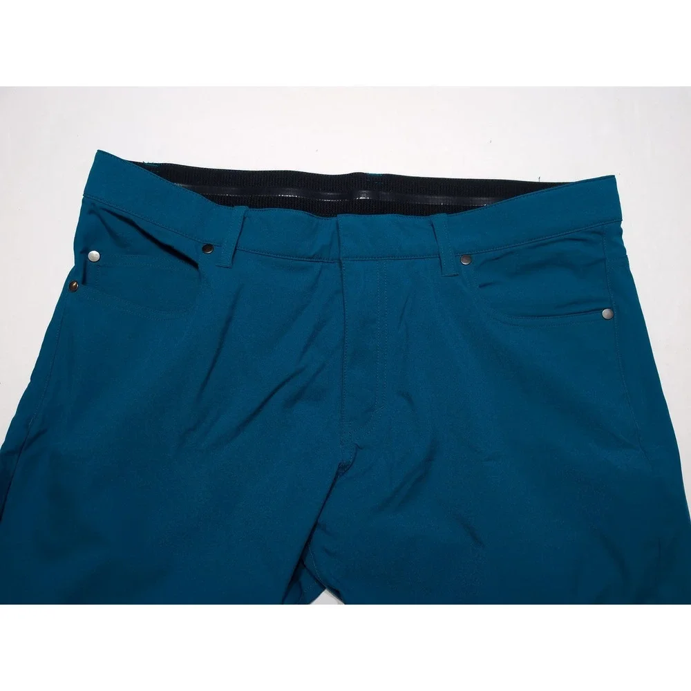 Nike Golf Pants Men 35x30 Teal NWOT Dri-FIT Repel 5-Pocket Slim Fit DA3064-381